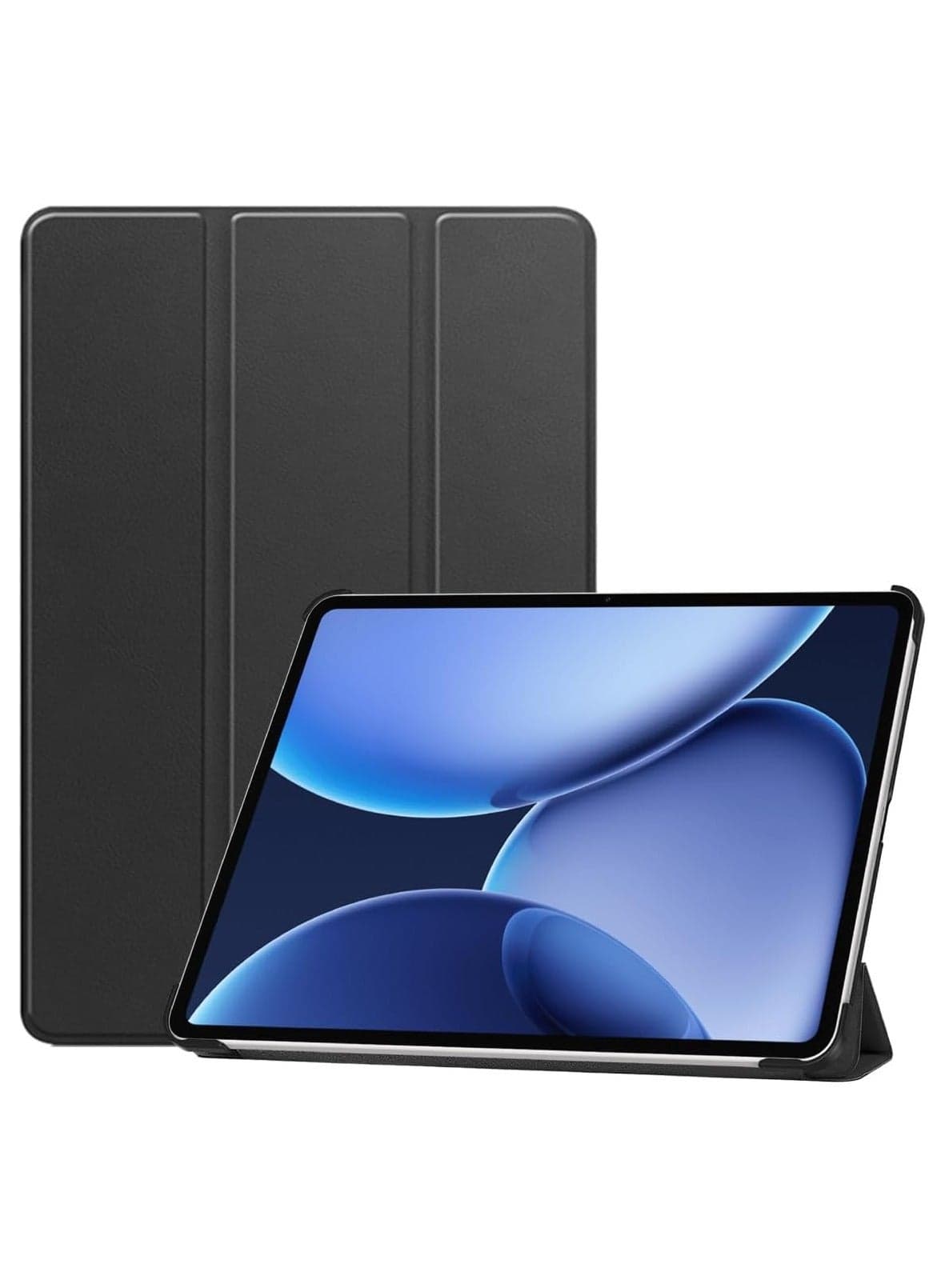 Tablet Case Compatible with OnePlus Pad 3 13.2 inch 2025 Tri-Fold Smart Tablet Cover, 【Supports Pencil】 Hard PC Back Shell Slim Multi- Viewing Angles Stand Folio Case