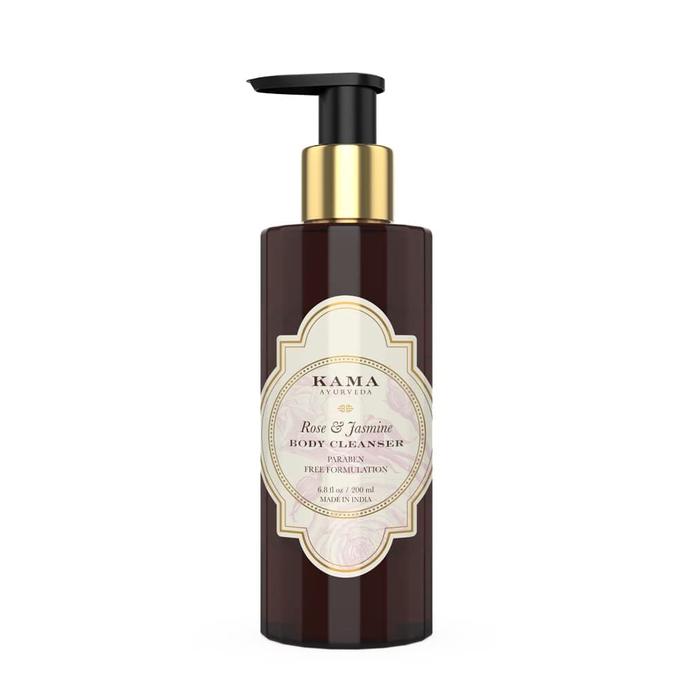 Kama Ayurveda Rose and Jasmine Body Cleanser 200ml