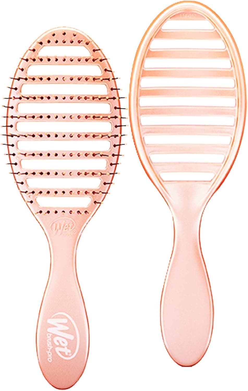 Wet Brush Osmosis Speed Dry Hair Brush Coral Vented Design and Ultra Soft HeatFlex Bristles Are Blow Dry Safe With Ergonomic Handle Manages Tangle and Uncontrollable Hair