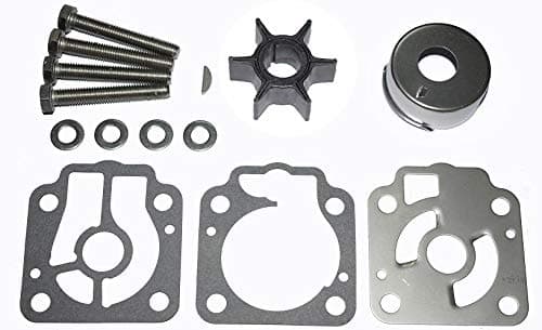 EOONI 3T5-87322-3 for Compatible with TOHATSU 30/40/50HP and Mercury 853792A3 Water Pump Impeller Kit for Mercury 40HP 50HP 2-Stroke