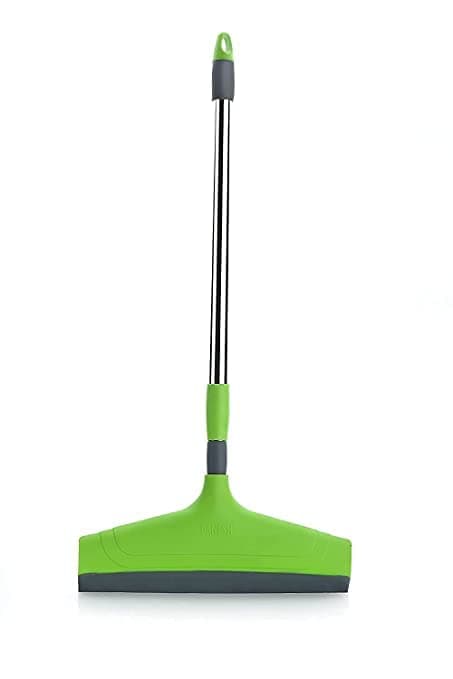 NOBILEA Bathroom Squeegee Heavy Duty Floor Cleaning Wiper for Kitchen Terrace Multiple Use Adjustable Stainless Steel Handle16