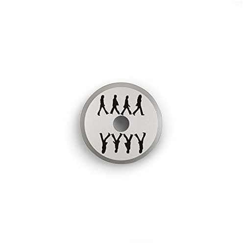 Crosley CR9100A-AB Aluminum 45 Adapter, The Beatles Abbey Road Mirror