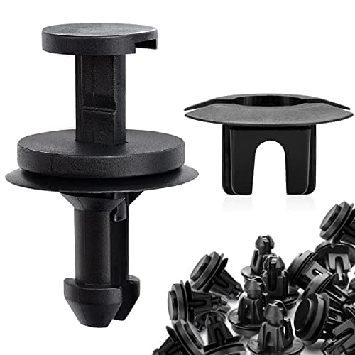 AOIT 15 Sets Air Deflecter Retainer Clips & Grommets, Front Bumper Clip Compatible with Che vrolet Silverado Colorado Avalanche G MC Sierra Yukon, Retainer Clips Replace G M 15733971 & 15733970