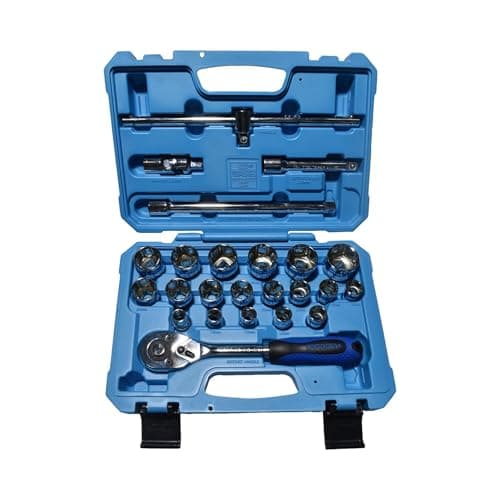 Taparia Socket Set - BMS-15 HXL – with 12.7mm(1/2) Square Drive