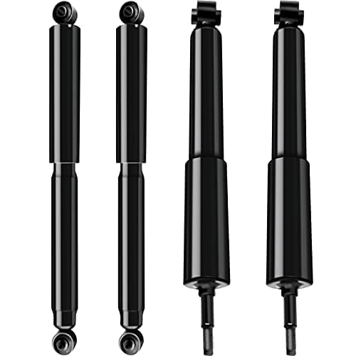 cciyu shock Struts shock absorbers for 2002-2005 for Dodge for Ram 1500 shock Struts for 344399 344398 Front and Rear shocks