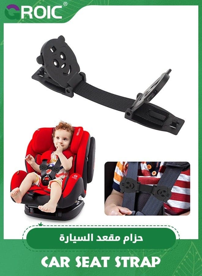 Escape Car Seat Safety Clip,Baby Harness Chest Clip, Baby Strap Prevent Kids Taking Their Arms Out of Child Seat/High Chairs/Strollers