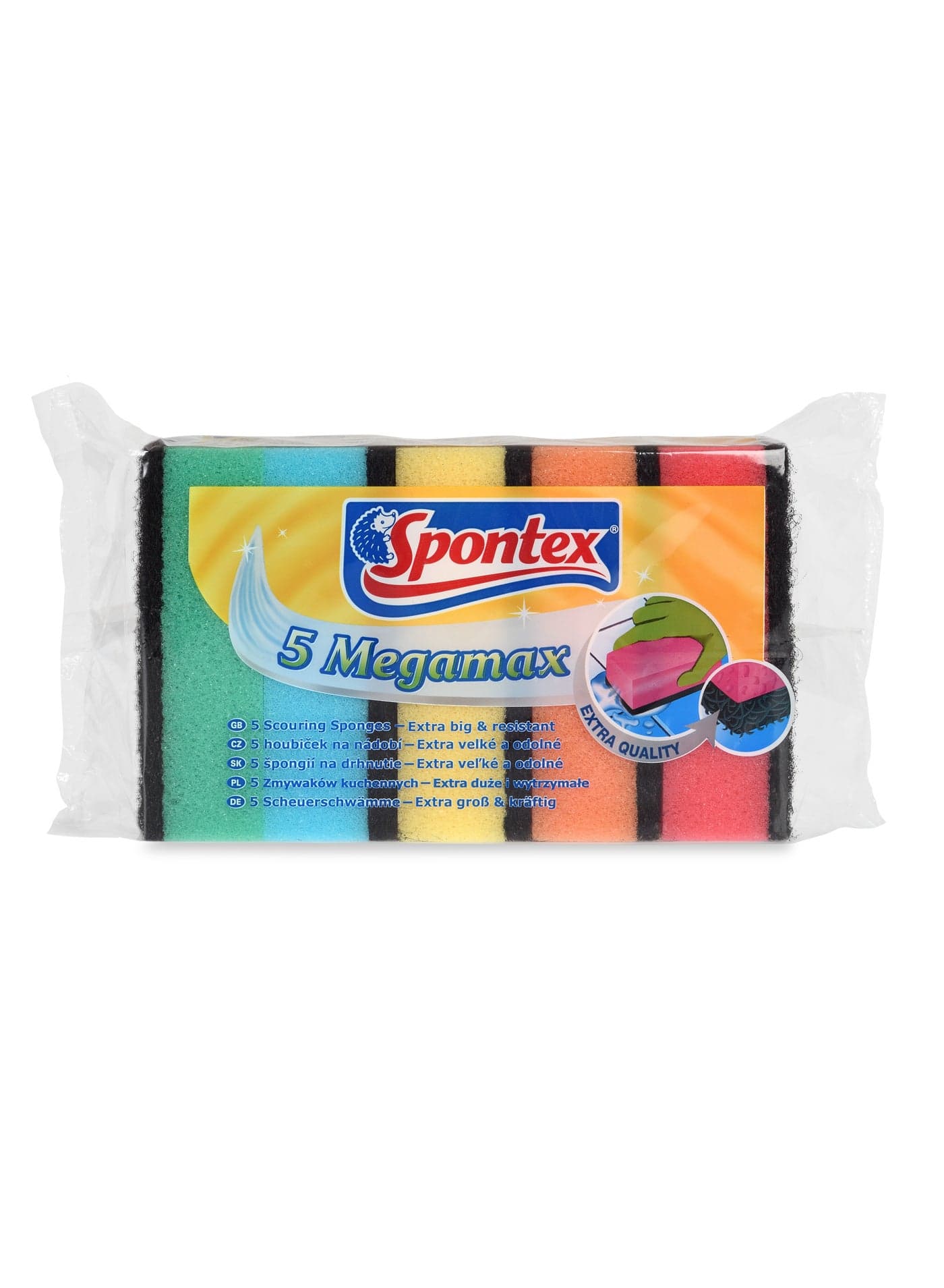 Spontex Megamax Sponges 5Pcs