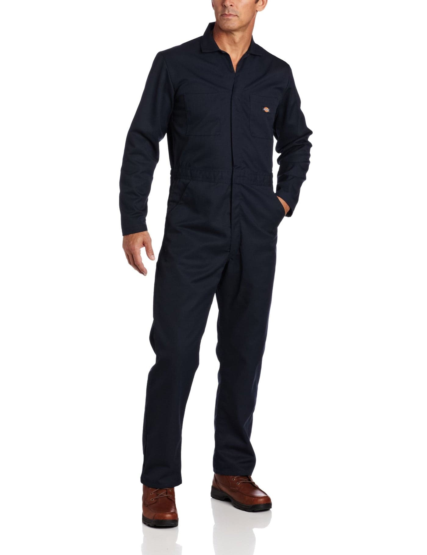 Dickies Mens BigTall Long Sleeve Blended Basic Coverall Dark Navy 4XLarge US