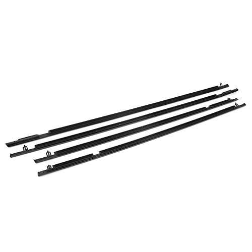 GZYF Window Weather Stripping, Window Seal Moulding Weatherstrip for Honda Civic 2006 2007 2008 2009 2010 2011, Replaces#72450-SNA-A01 72410-SNA-A01 72950-SNA-A01 72910-SNA-A01
