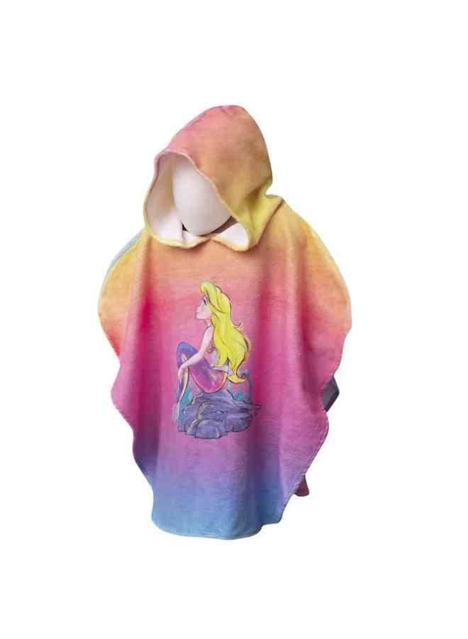 Babe Junior Poncho Towel For Girls