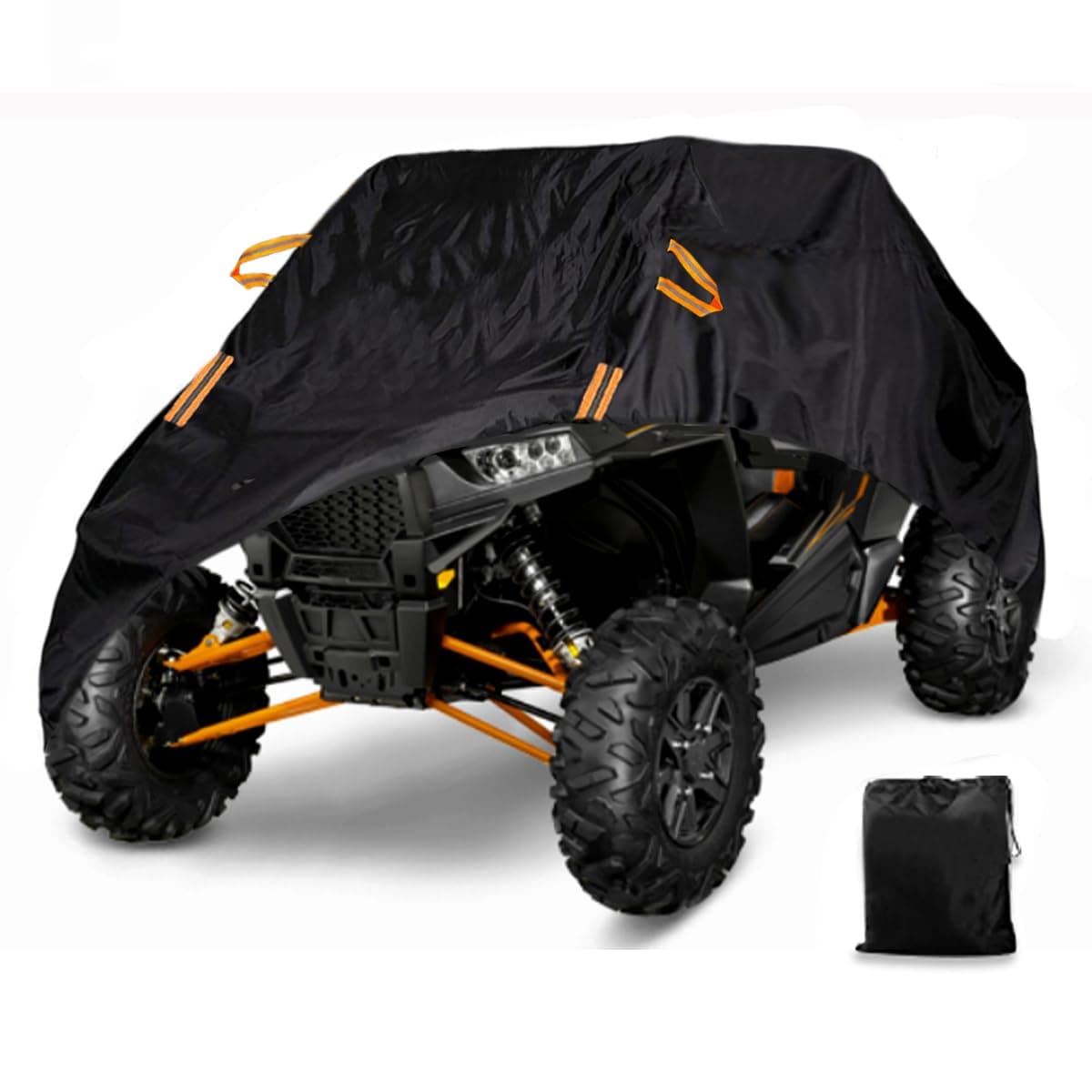 UTV Cover Waterproof Heavy Duty Oxford Cloth All Weather Protection Covers for Polaris RZR Ranger CanAm Defender Teryx Pioneer Side by Side UTV Accessories 23 Seater