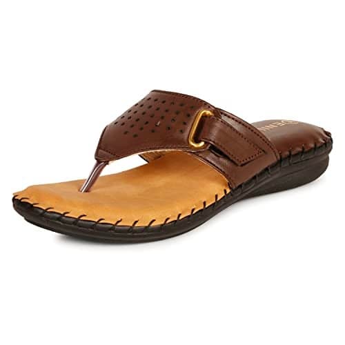 Denill Women Comfortable Soft Paded Doctor Flats (Brown) UK-6 Slipper