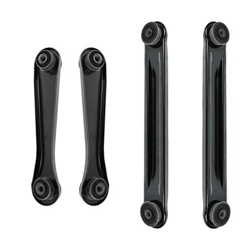 TRQ Rear Control Arm Set Compatible with 1998-2011 Ford Crown Victoria Lincoln Town Car Mercury Grand Marquis