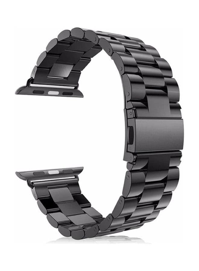 Stainless Steel Replacement Band For Apple Watch Series 7/6/5/4/3/2/1 38/40/41MM Black