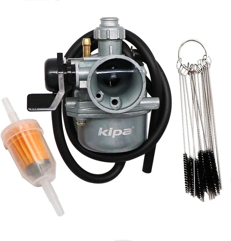 KIPA Carburetor for XR70R 1997-2003 & CRF70F 2004-2012 with Fuel Filter & Carbon Dirt Jet Cleaner Tool Kit