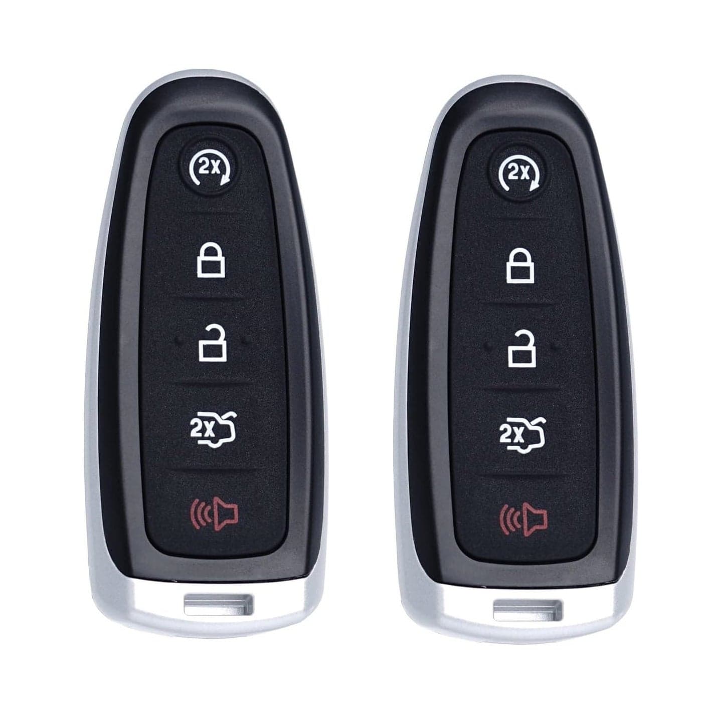 SUPALAND Car Key Fob Replacement Fits for Ford Explorer Edge 20112015 Expedition Flex Taurus 20132019 Focus Escape Lincoln MKS MKT MKX Navigator Keyless Entry Remote Set of Two M3N5WY8609 164R8092