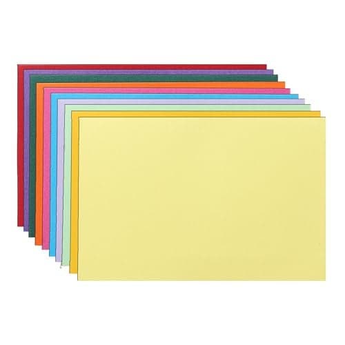 Guakicae 60 Sheets 10 Assorted Colors Cardstock 4 x 6 Scrapbooking Paper 300gsm110lb Heavyweight Art Paper Flat Card Stock for Cards Making Invitations Greeting Cards Festival Blessings