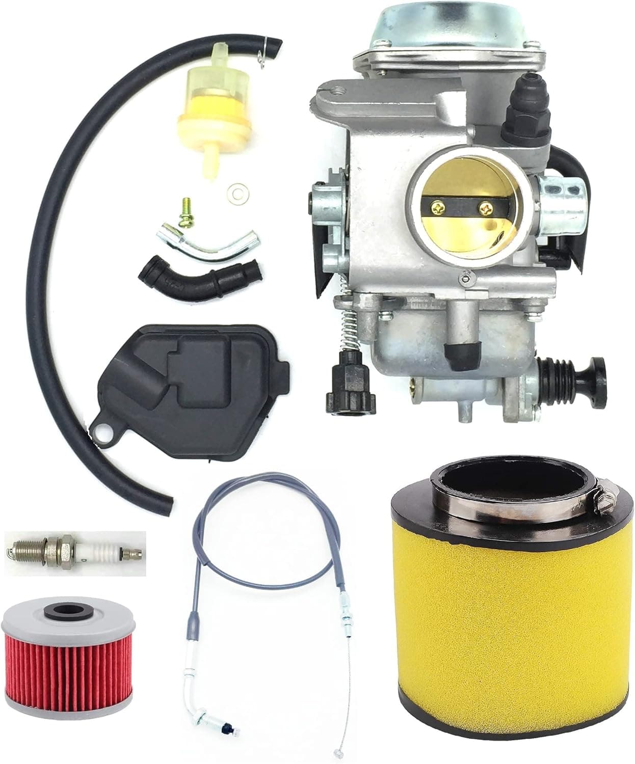 MDAIRC Carburetor Kit for Honda Fourtrax 300 350 Foreman 400 450 Rancher 350