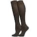 NuVein Compression Socks for Men and Women Medical Grade 1520 mmHg for Leg Circulation Knee High 1 Pair Brown Large