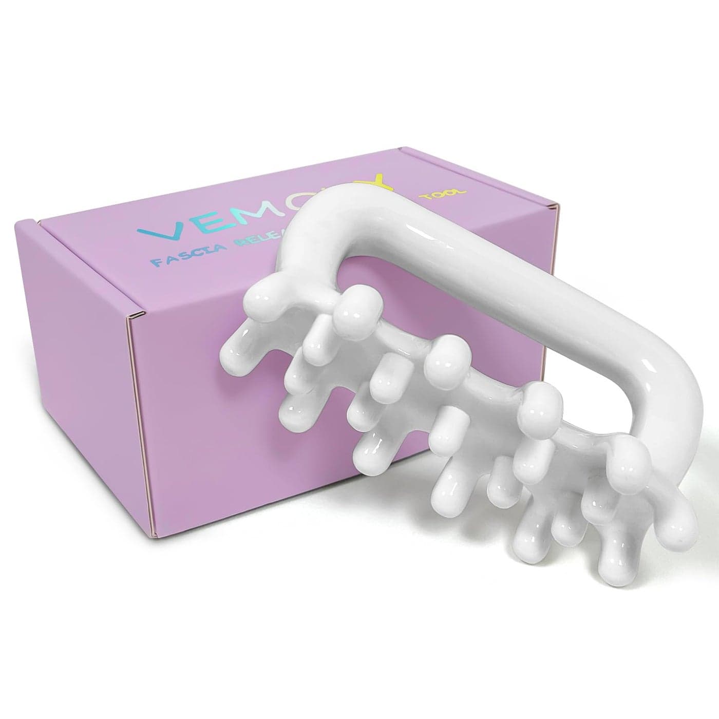 Vemoky Fascia Massage Tool Trigger Point Massage Tools Anti Blaster for Cellulite Massage Tool Reaching Deep Myofascial Tissue Throughout The Body Release Muscle Knot Reduction Cellulite