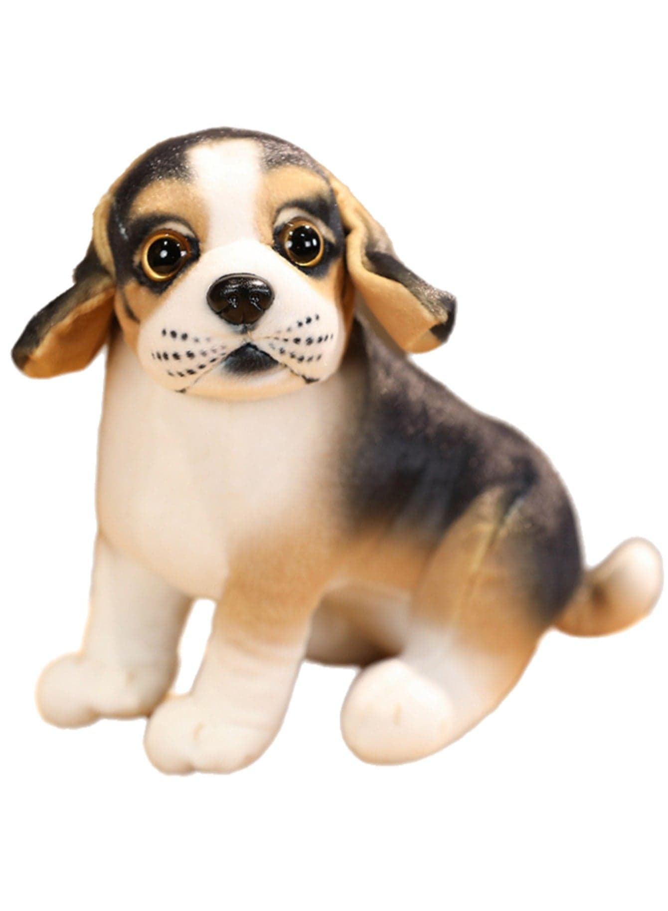 18 CM Cute Simulation Dog Plush Toy Soft Stuffed Animal Sitting Doll For Girls And Boys All Ages Gift(Style 5)