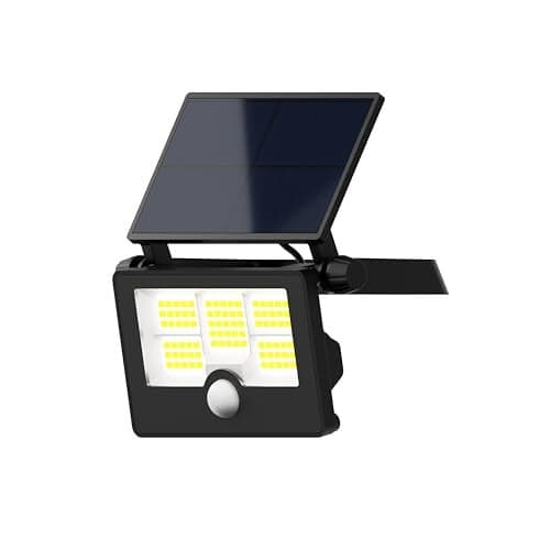 Dylect® Eco Solar Security Light Outdoor for 10Hr Runtime with USB Type-C Charging, Ultra Bright 50W with PIR Motion Sensor, IP65 Waterproof, Solar Light for Shop, Garden, Parking (6500K Cool White)
