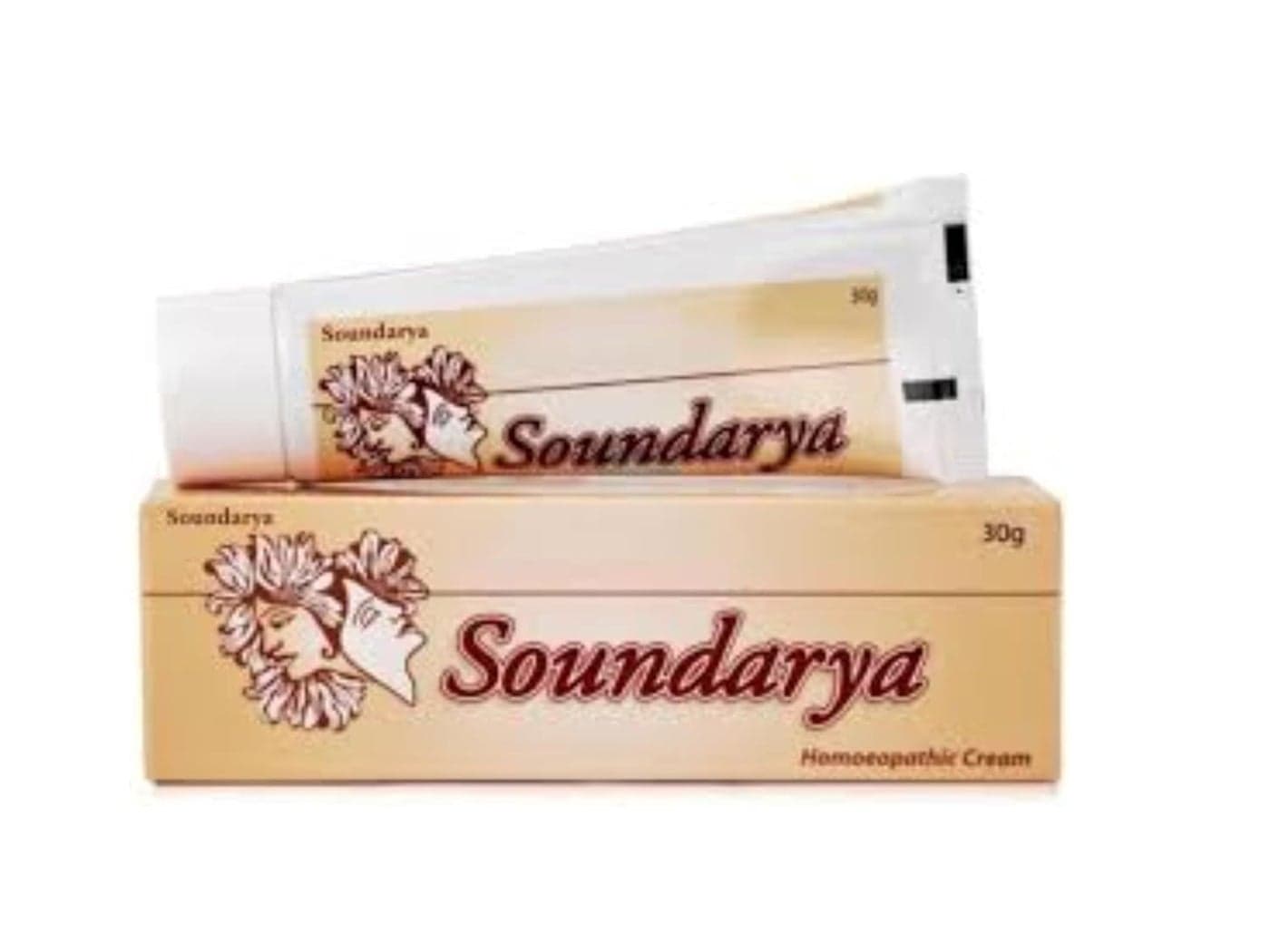 Soundarya Cream 30GM For Pimples Freckles Black Heads Spots Pitting and Scars Sun Burn Rough Skin Pack of 3