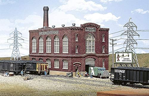 Walthers Cornerstone Northern Light and Power Powerhouse 933-3021 HO Scale Model Railroad - Structure Kit