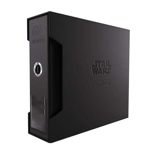 Star Wars Unlimited Premium Cardport XL 24Pocket Slipcase Ring Binder Officially Licensed Storage for Masterset Collection Hexafyber Surface Stackable Design Made by Gamegenic