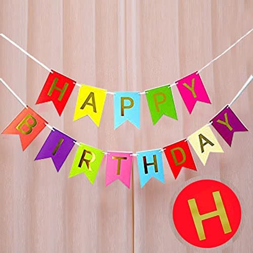 AMFIN® Banner for Birthday - Multicolor