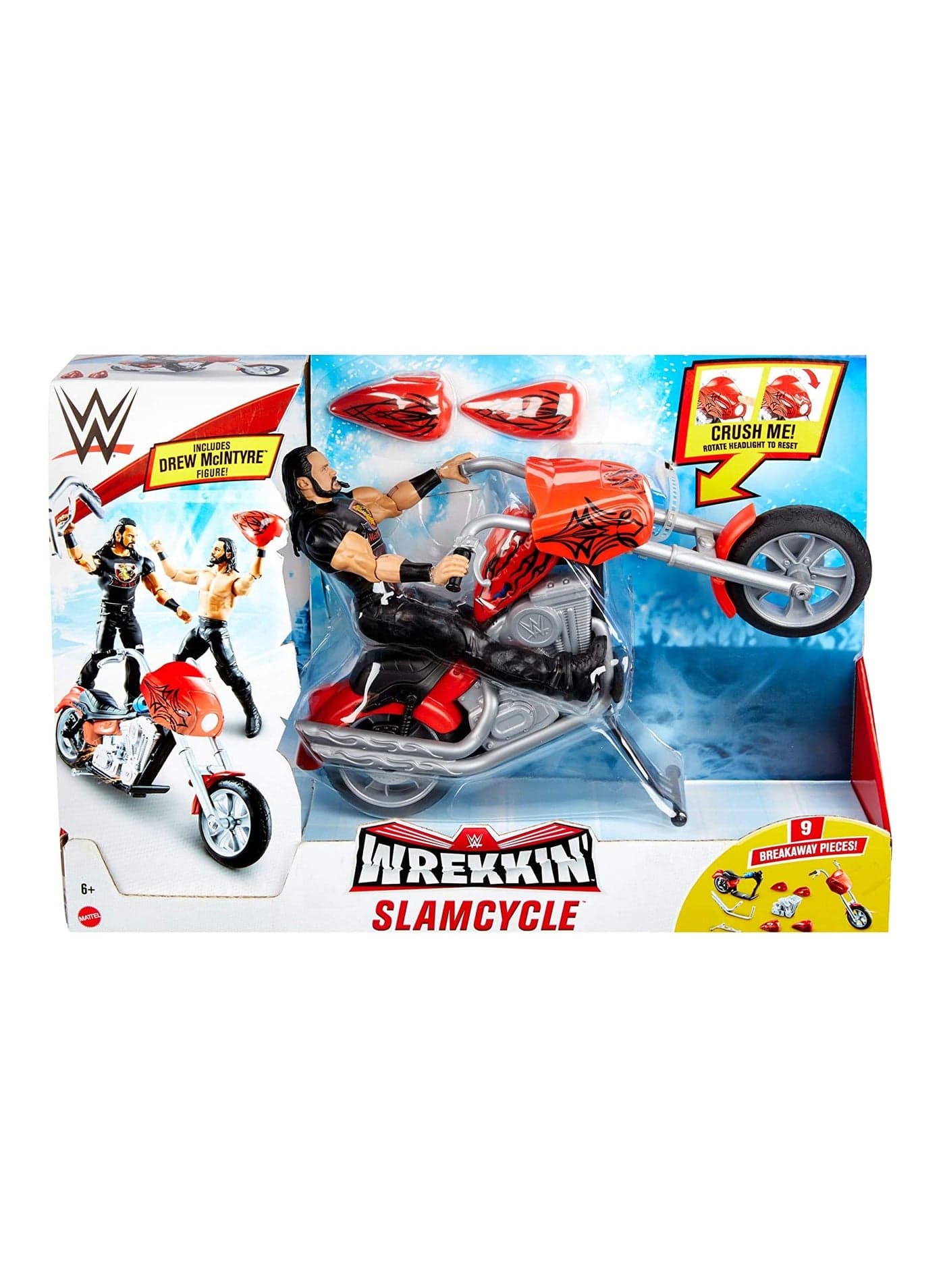 Wrekkin Slamcycle Vehicle with Drew McIntyre Figure GYX60
