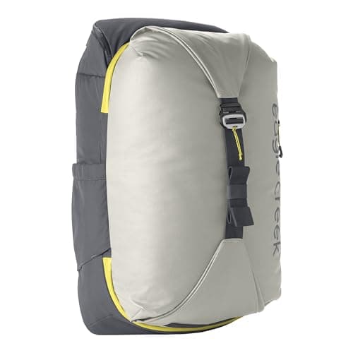 eagle creek Tour Travel Pack 55L Lightweight Backpack with Expandable Storage Laptop Compartment Has TravelReady Features for Global Adventures Storm Grey