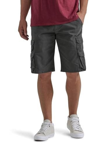Premium Twill Cargo Short, Anthracite Twill, 48