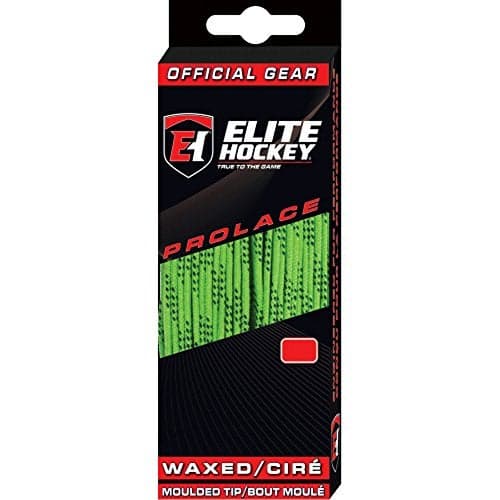 Elite Hockey Prolace Waxed Hockey Skate Laces (Lime, 120")