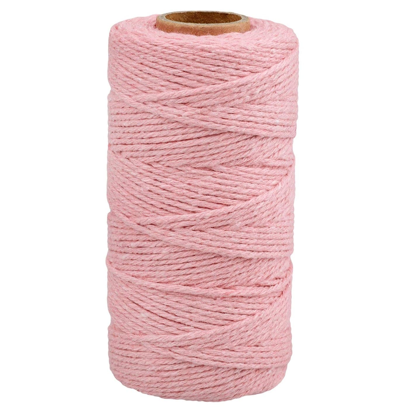 jijAcraft Pink Twine String 328 Feet Valentines Day Bakers Twine String 2MM Heavy Duty Packing String for Valentines Day DIY Crafts Present Decoration Gift Wrapping Craft Wrapping