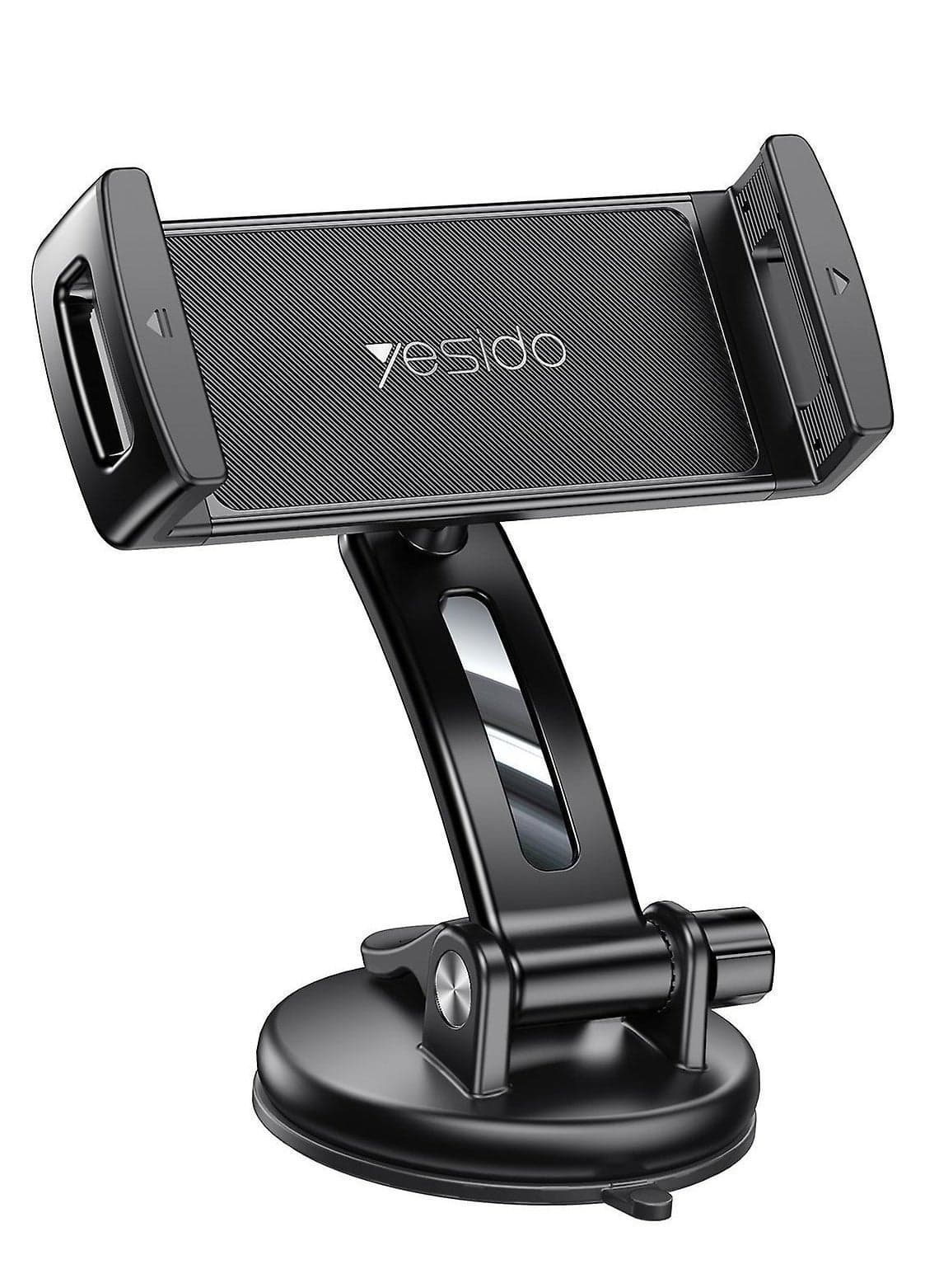 Secure Yesido C171 Dashboard Mount Adjustable Suction Cup Car Holder for Phones & Tablets