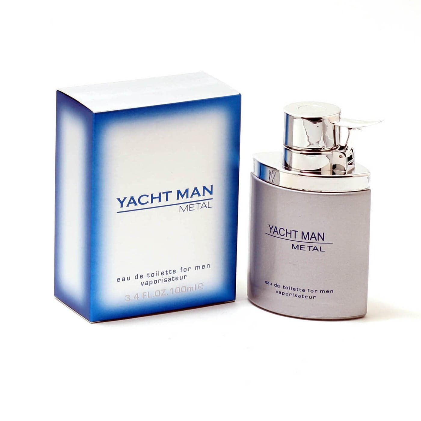 Yacht Man Metal For Men By Myrurgia Edt Spray 34 oz