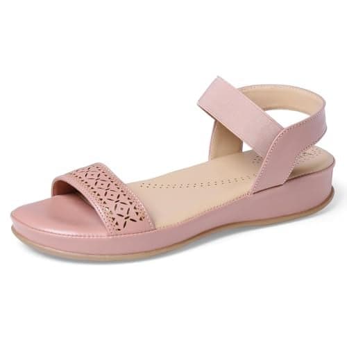 DOCTOR EXTRA SOFT Women's Fashionable Ultra Soft Cushion Slippers/Flip-Flops for Adult| Lightweight Comfortable| Casual & Stylish| Outdoor Synthetic Orthopedic Chappals Sandals Ladies Girls D-618