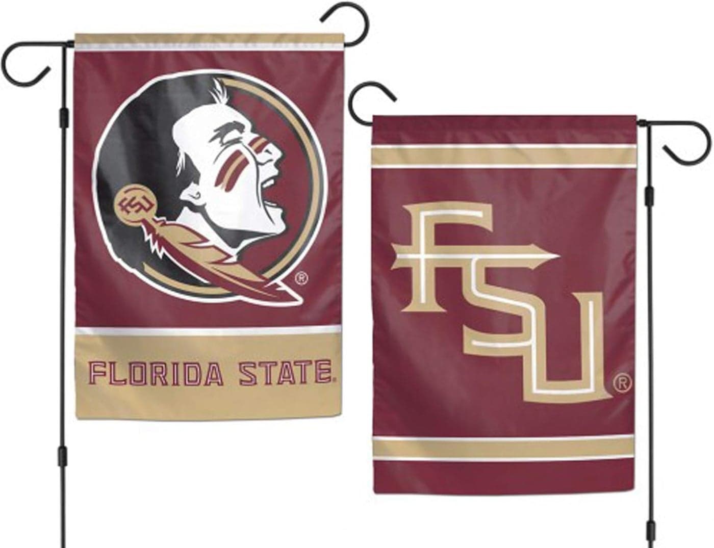 NCAA Florida State University 12x18 Inch 2Sided Outdoor Garden Flag Banner