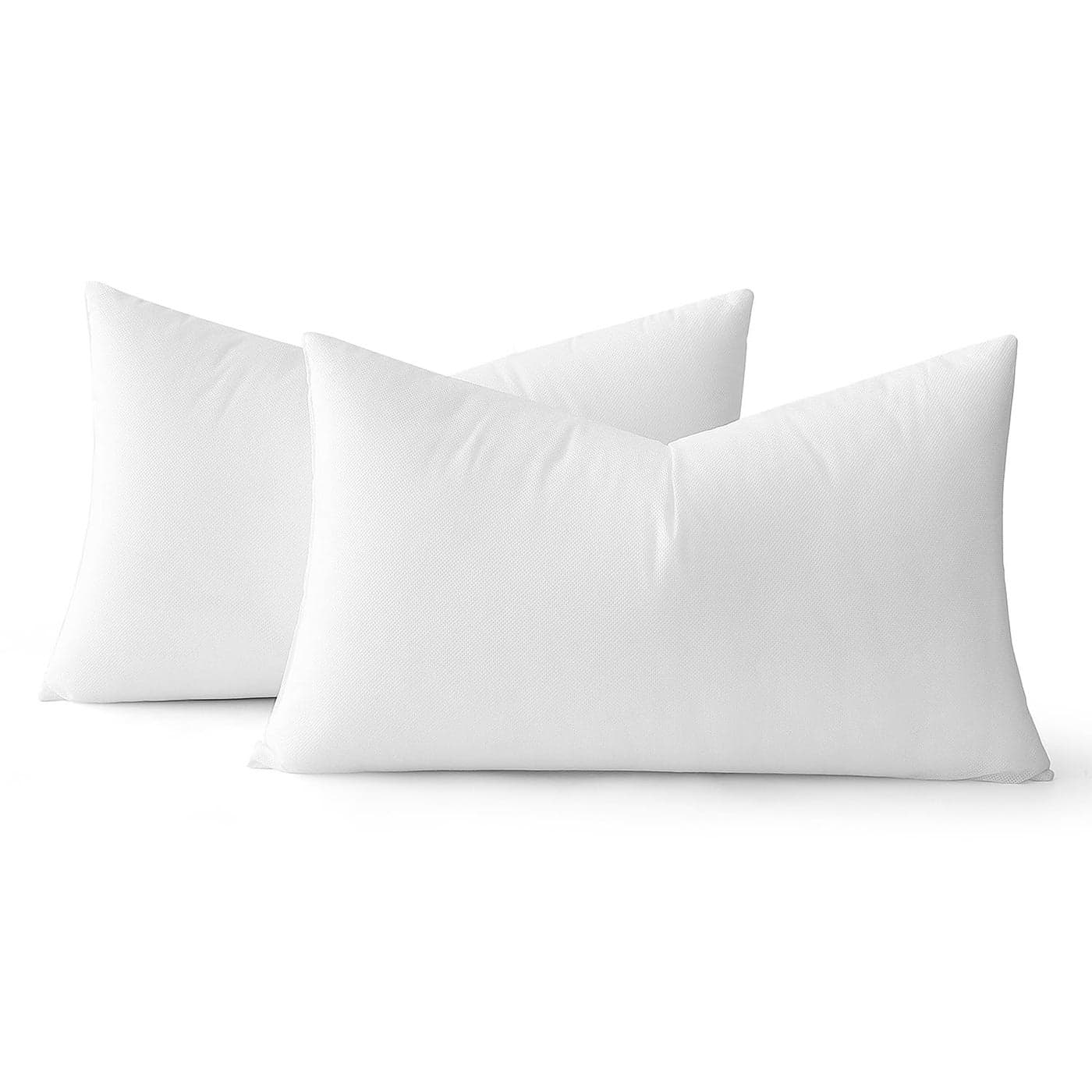 MIULEE 14x22 Pillow Inserts Set of 2 Rectangle Decorative Throw Pillow Premium Fluffy Lumbar Pillow Forms Sham Stuffer for Living Room Sofa Couch Bed
