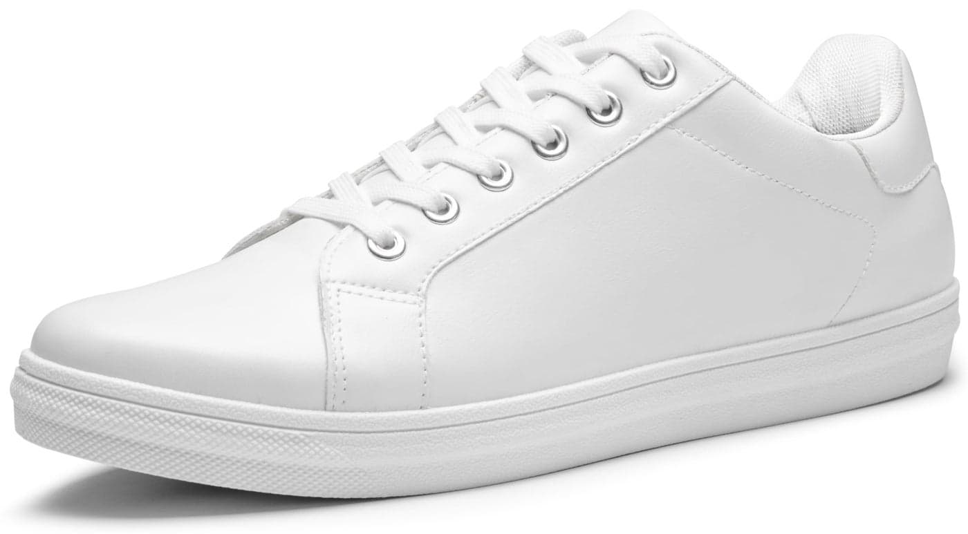 Jousen Mens Sneakers White Mens Casual Shoes Soft Breathable Fashion Sneakers for MensAMY5210 White 10