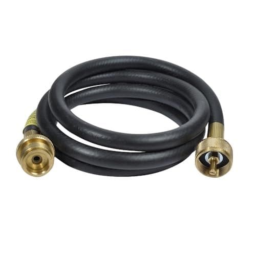 Mr. Heater F273710 5' Propane Hose Assembly 1"X20 Female Throwaway Thread by 1"X20 Male Throwaway Thread,Multicolored,Regular
