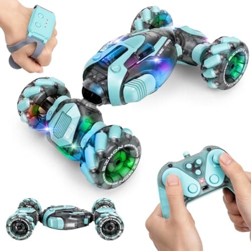 ZMMB Gesture Sensing RC Stunt Car Best Gifts for Boys 612 Year Old 360 Rotating 4WD Remote Control Transform Hand Controlled Car Birthday Presents for Kids Age 7 8 9 10 11 yr
