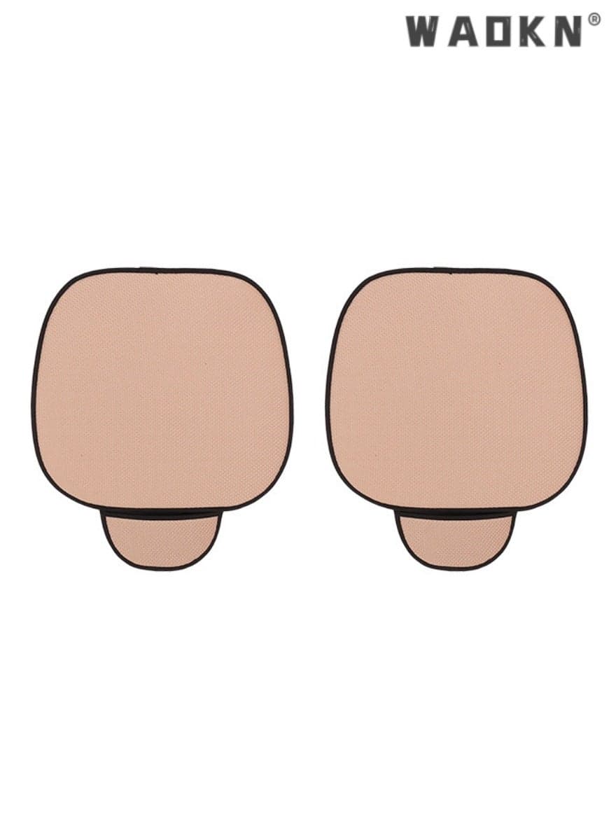 Set of 2 Car Seat Cushions with Pockets, Non-Slip Breathable Seat Covers, Ideal for All Seasons, Comfortable and Durable Design, Enhances Driving Experience, Daily Use and Long Trips, Comfort