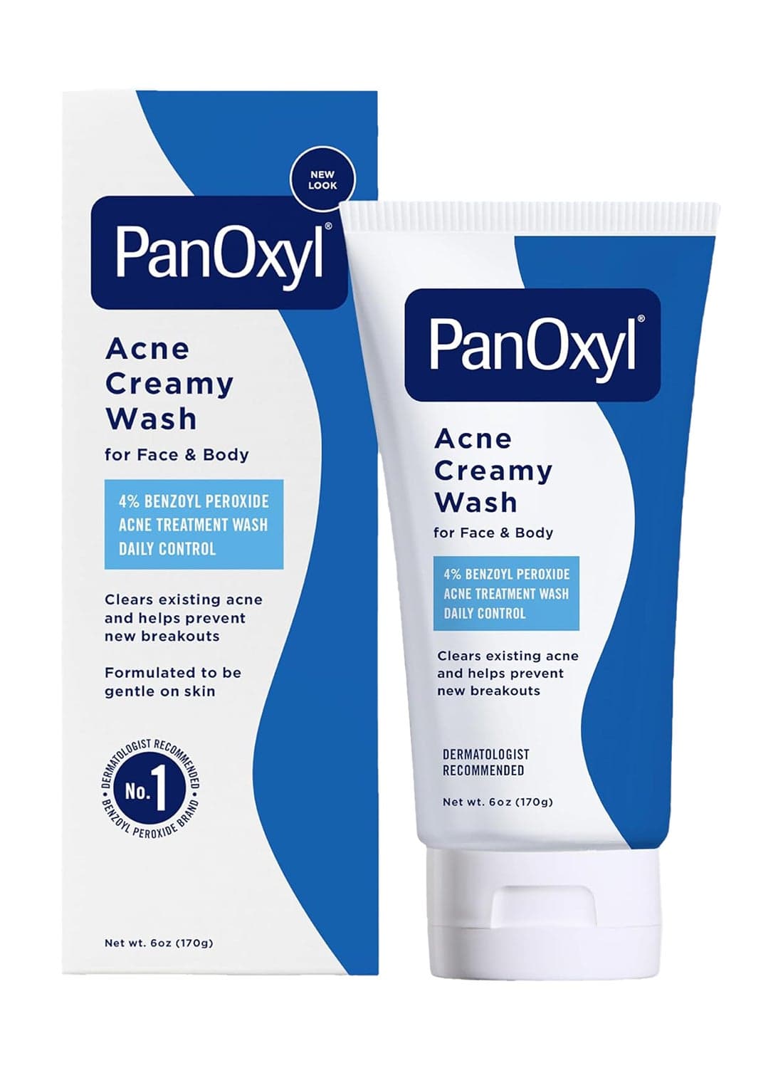 Antimicrobial Acne Creamy Wash, 4% Benzoyl Peroxide 6ounce