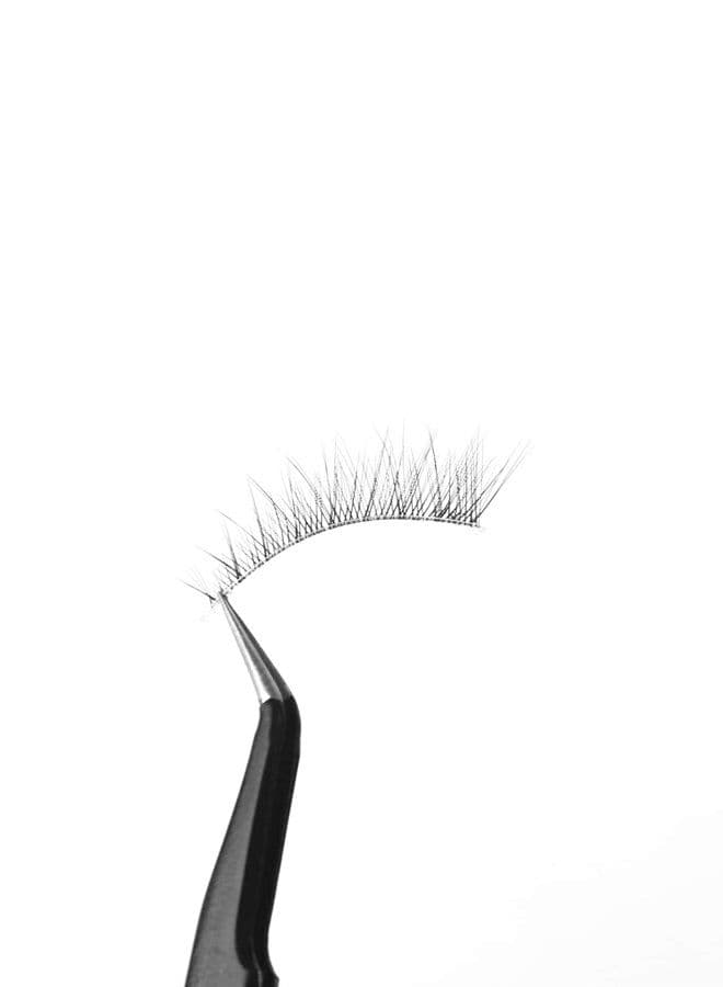 Lashes Natural Short False Eyelashes Wispy Lashes Pack Light Volume Clear Band Soft Fake Eye lashes 7 Pairs Multipack