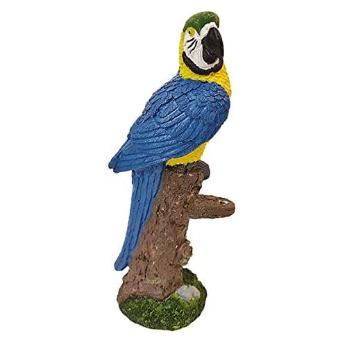 Wonderland Macaw On Tree Statue (Table top Size)