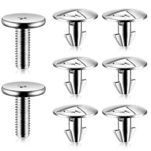 HHZL 8PCS Lower Engine Cover Splash Shield Clips Skid Plate Screws for Honda Civic Accord CRV Acura Small Screw Pins for Radiator Engine Access Cover Pin Lower Cover Bolt 90105TBAA00 90674TY2A01