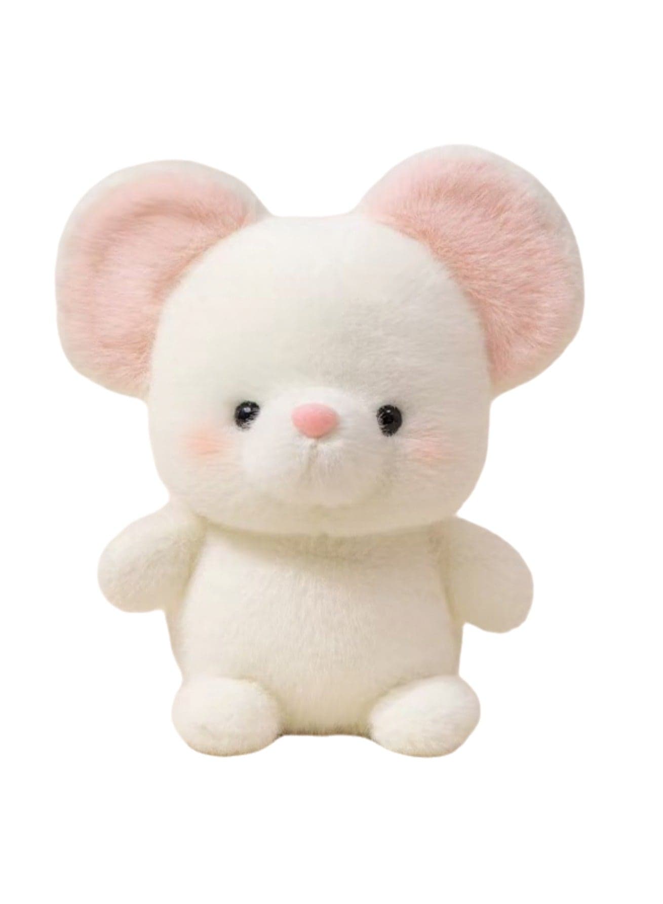 16cm Desk Companion Doll Small Ornaments Cute Plush Toy Companion Doll Ornaments Study Companion Birthday Gift (Mouse)