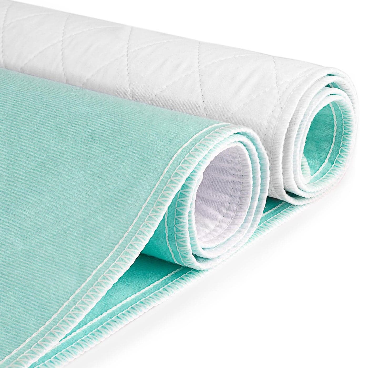 CoolShields Waterproof Bed Pads Incontinence 34 x 36 2 Pack Washable Reusable Bedwetting Mattress Protector Pad for Kids Adults Elderly and Pets